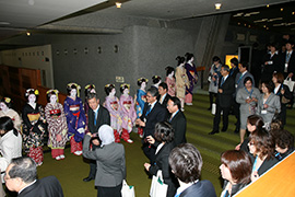 Welcome reception