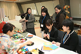 Japanese cultural program (origami)